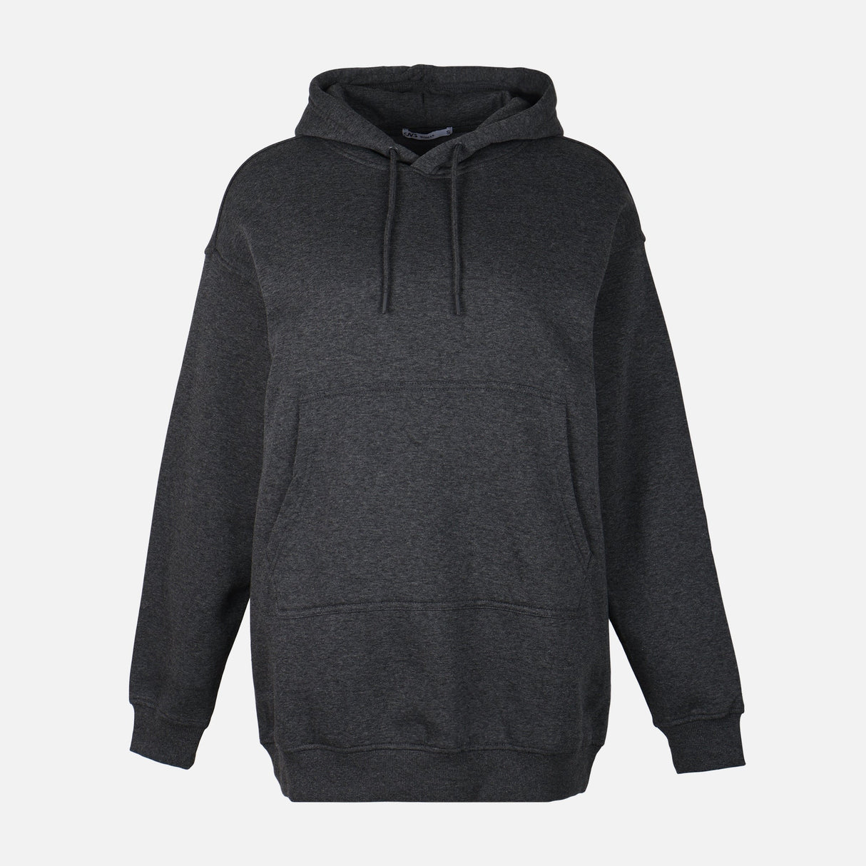 WOMEN FLEECE OVERSIZED LONG HOODIE