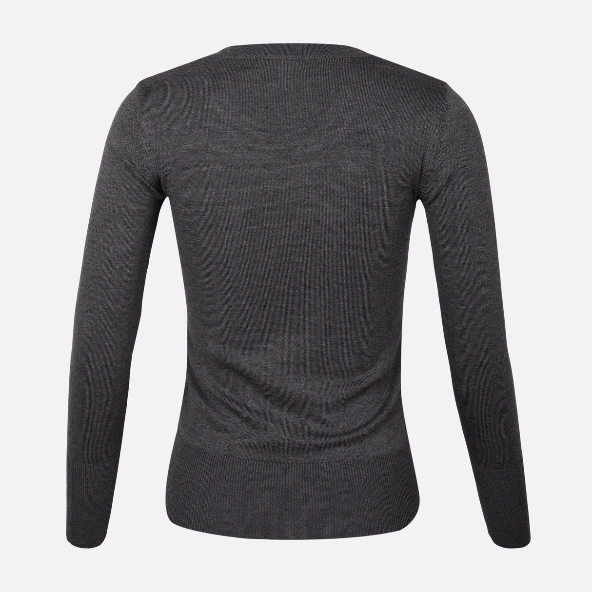 WOMEN BASIC SWEATER V-NECK