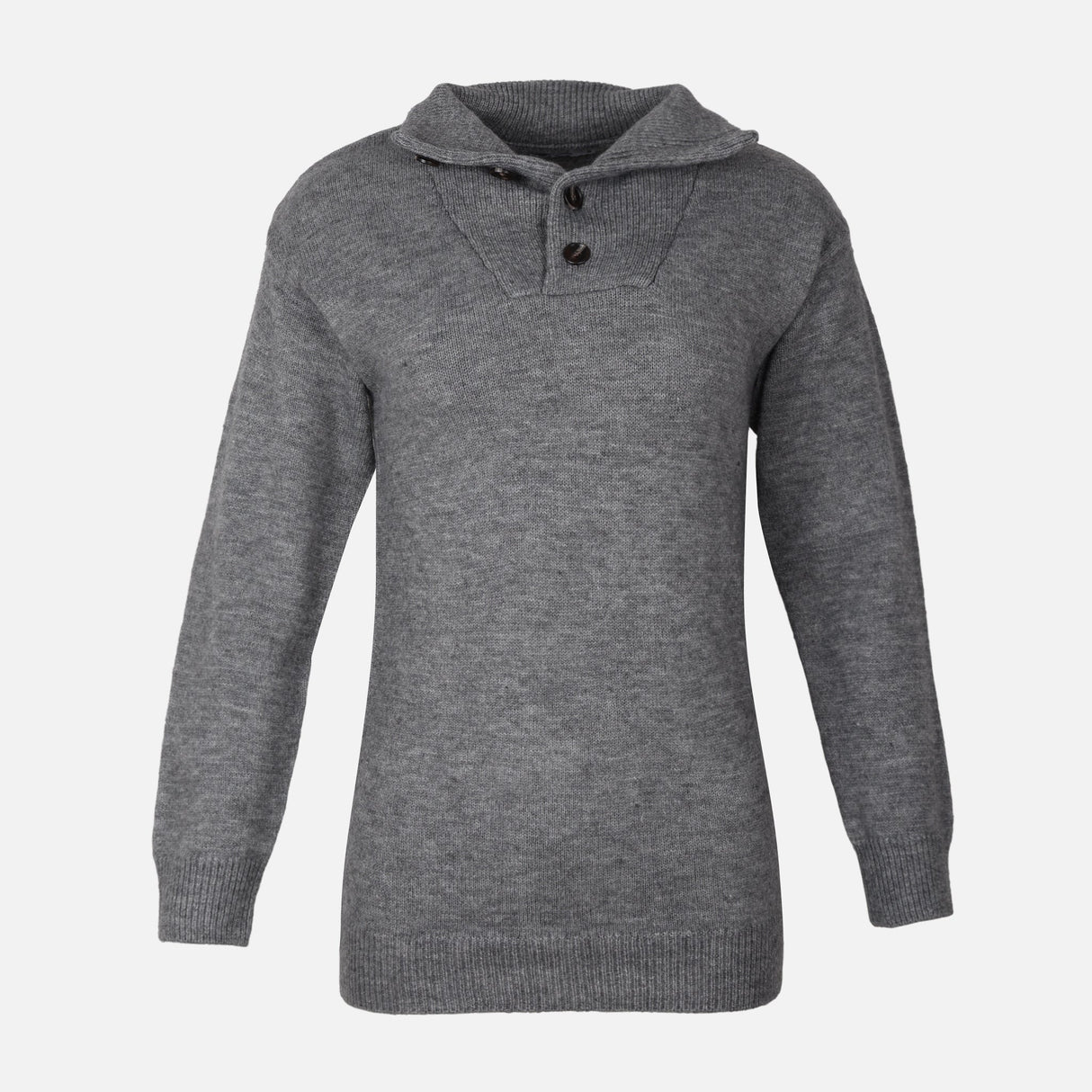 WOMEN LONG HIGH NECK DRESS