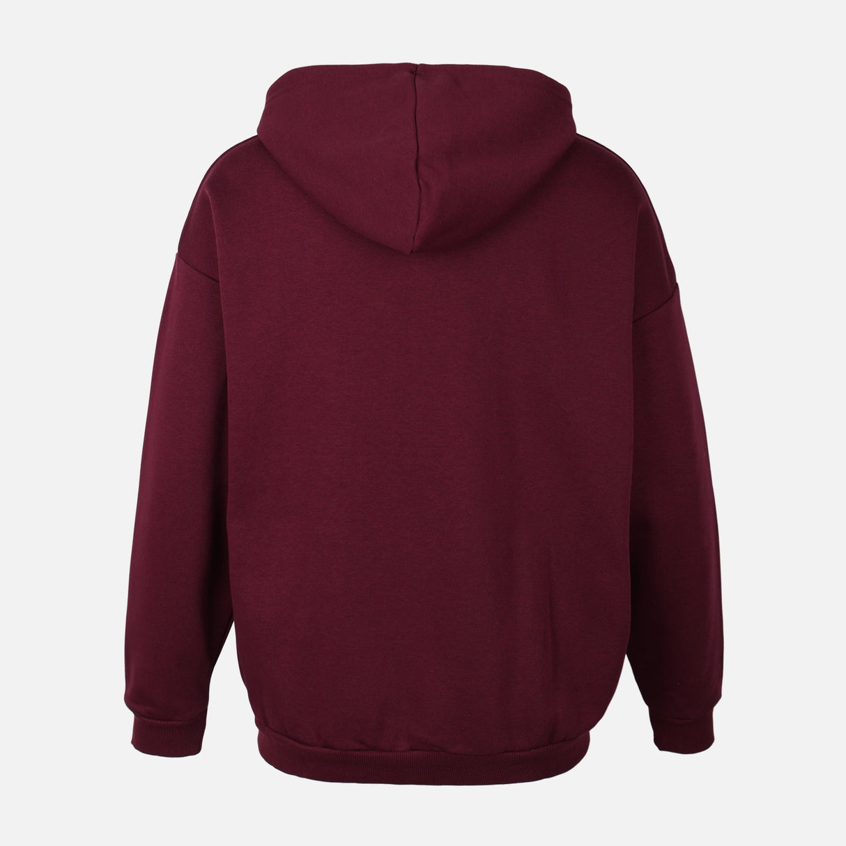 WOMEN BASIC OVERSIZE FLEECE HOODIE