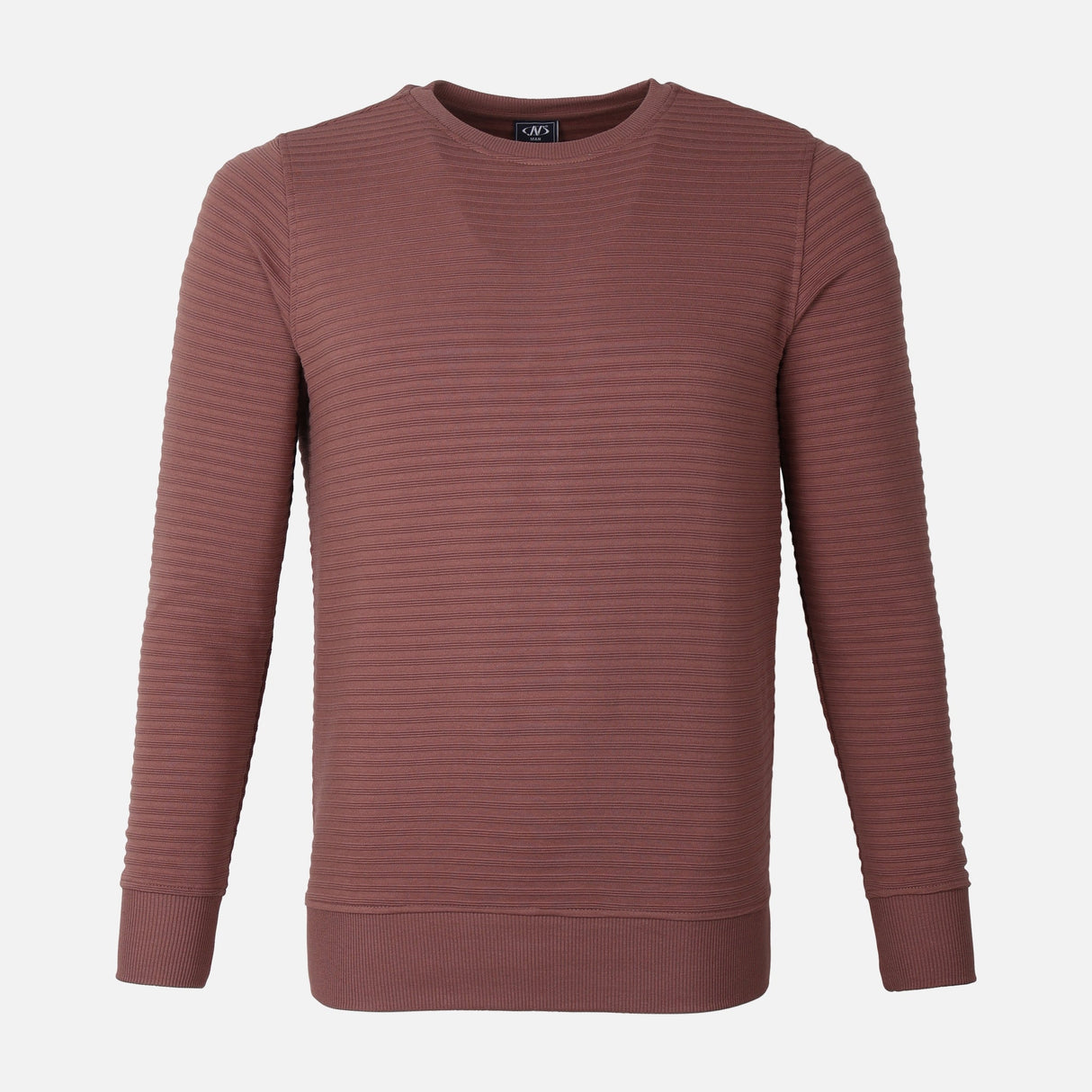 MEN LONG SLEEVE T-SHIRT ROUND NECK