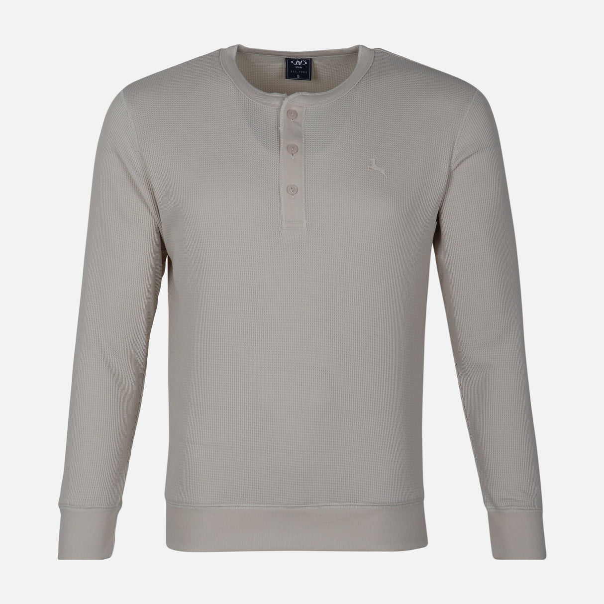 MEN LONG SLEEVE T-SHIRT ROUND NECK