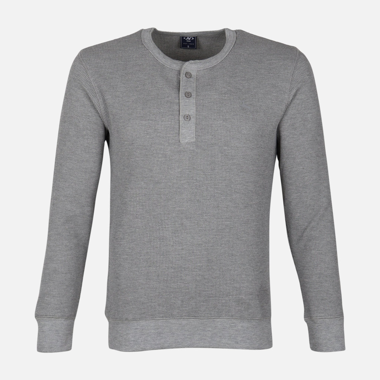 MEN LONG SLEEVE T-SHIRT ROUND NECK