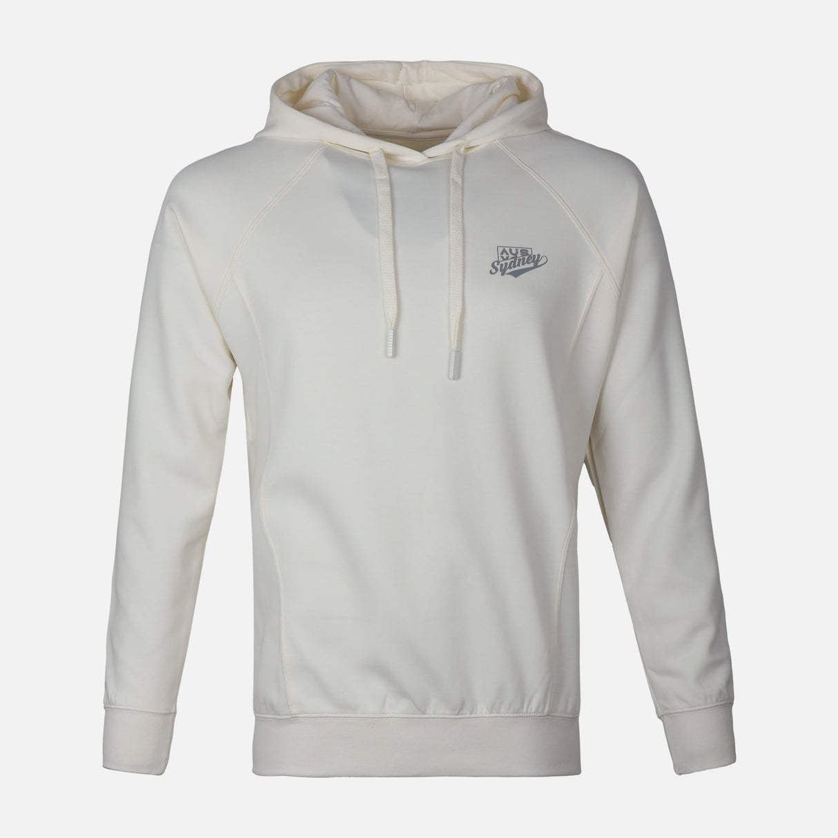 MEN SOLID HOODED PULLOVER