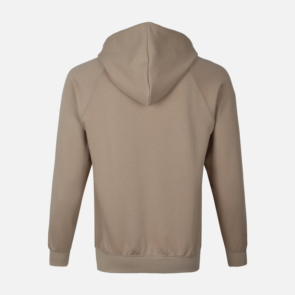 MEN SOLID HOODED PULLOVER
