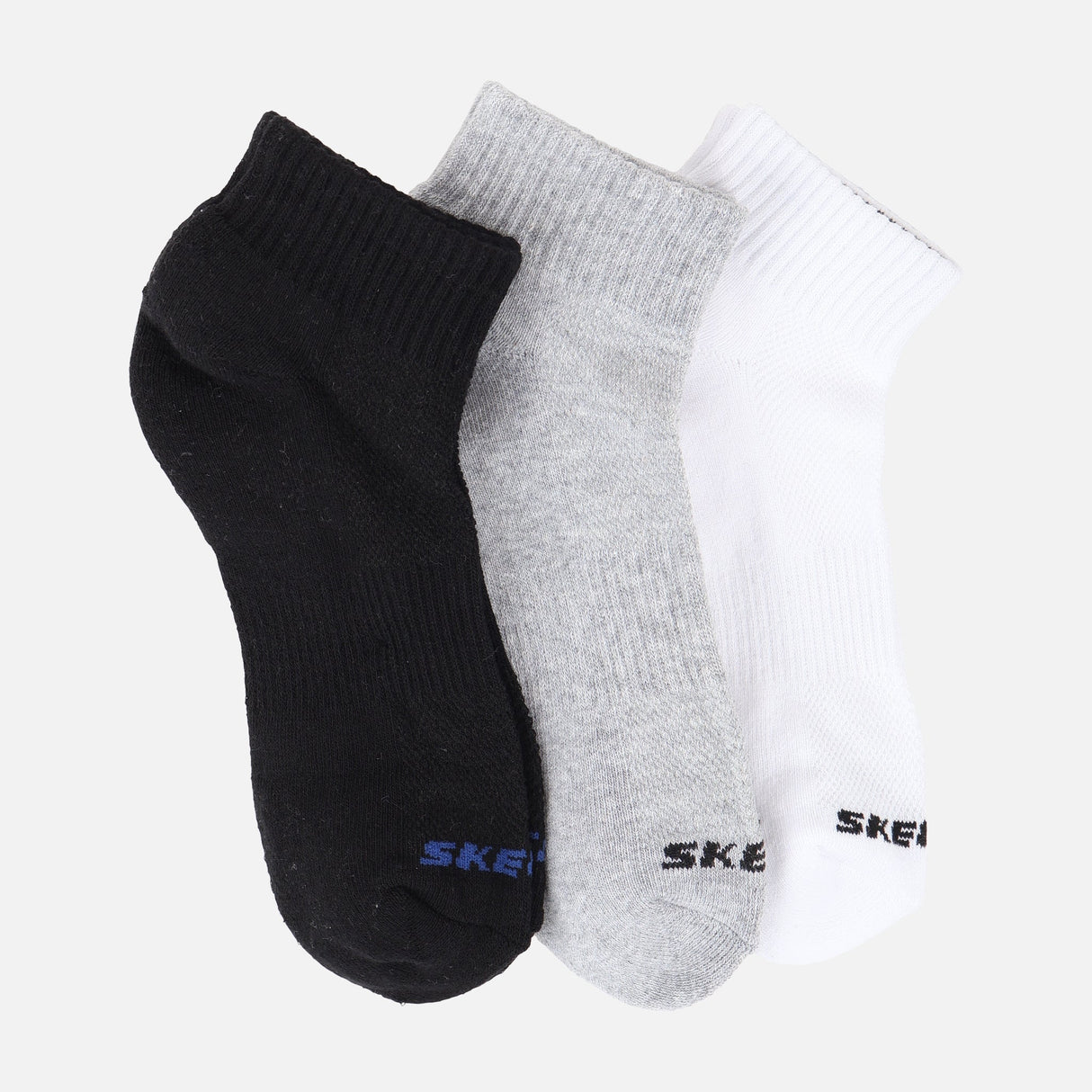 LADIES TERRY QUATER CREW 3 PAIRS