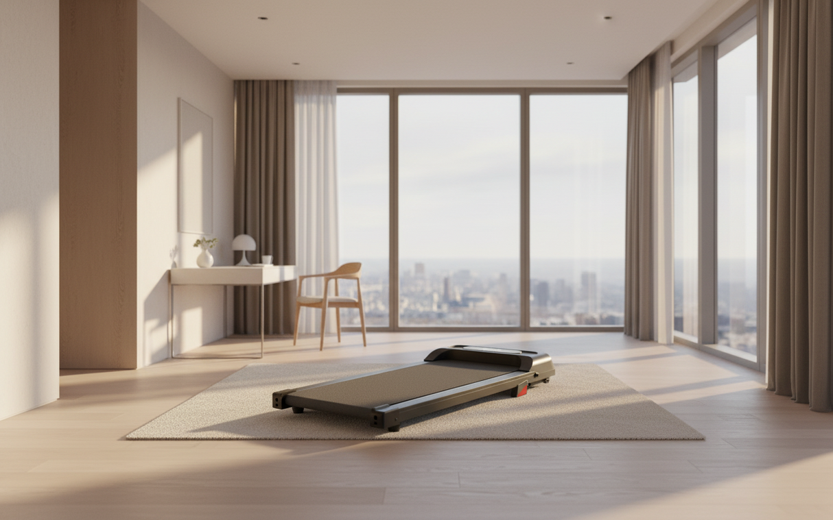 FLAT MOTORIZED TREADMILL 1.0HP (PEAK)