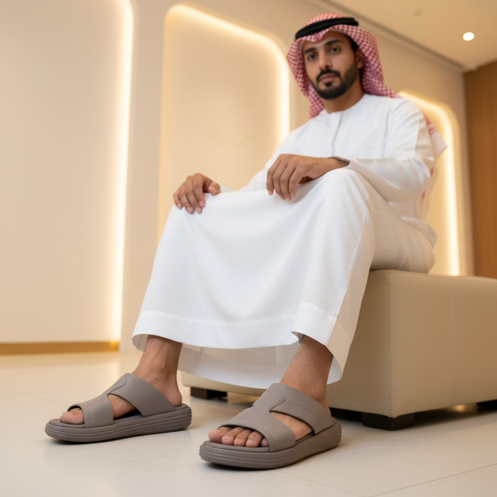 نعال رجالي بتصميم عربي