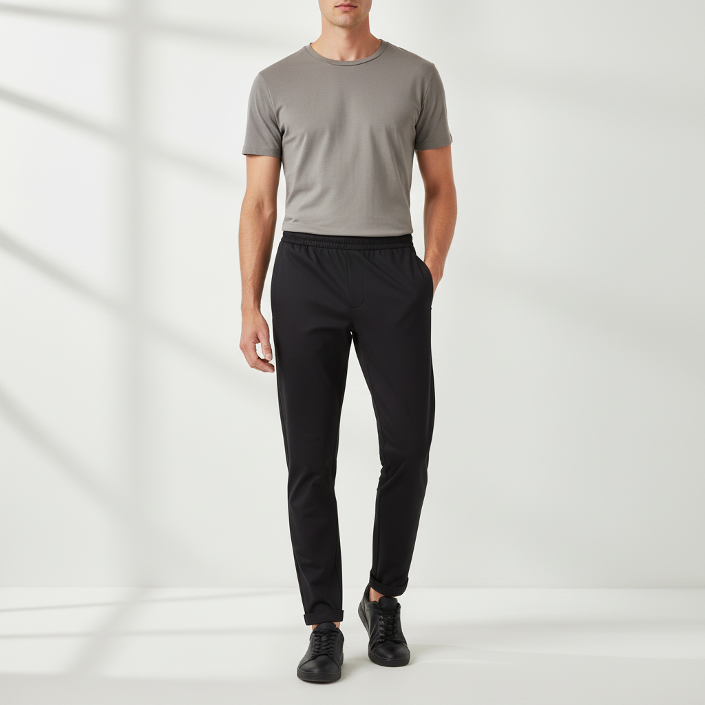 Men Twill Jogger Pants
