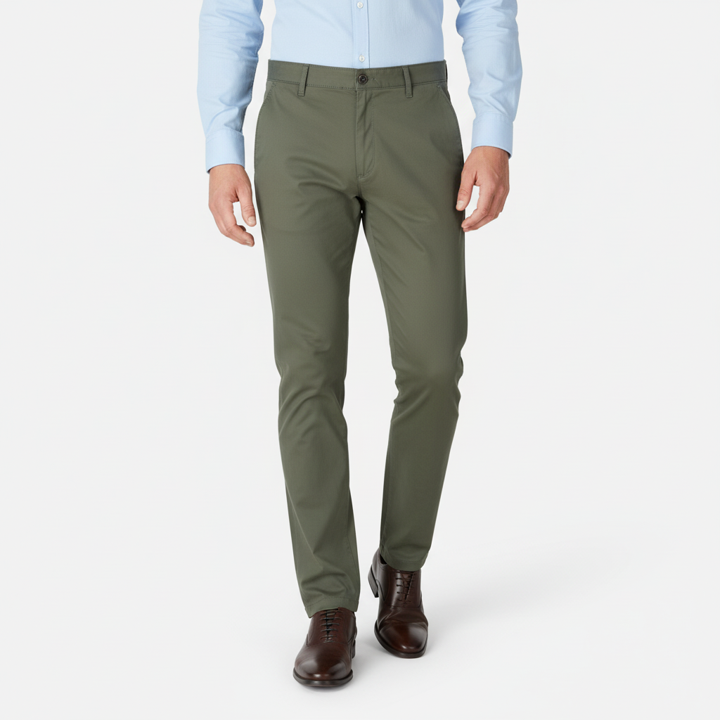 بنطلون شينو بقصة ضيقة رجالي