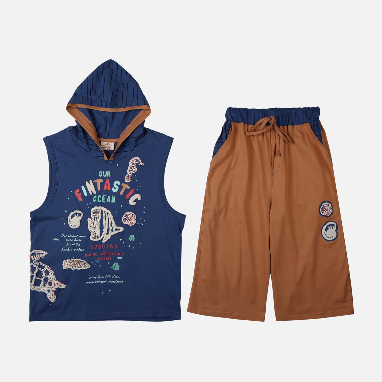 Boys 2 Pieces Set ( Vest & Bermuda )