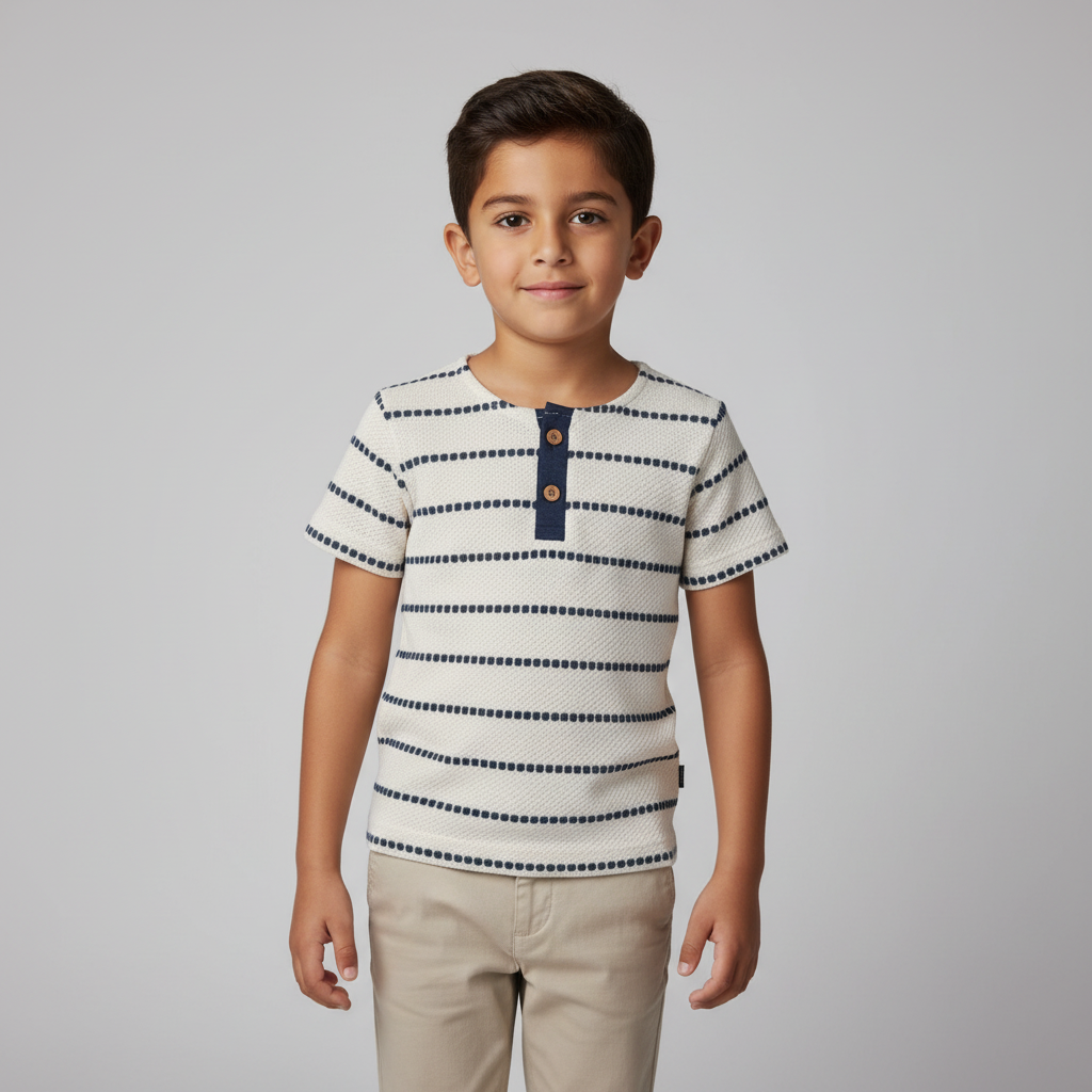 Boys T-Shirt Jaqard Eid Collection