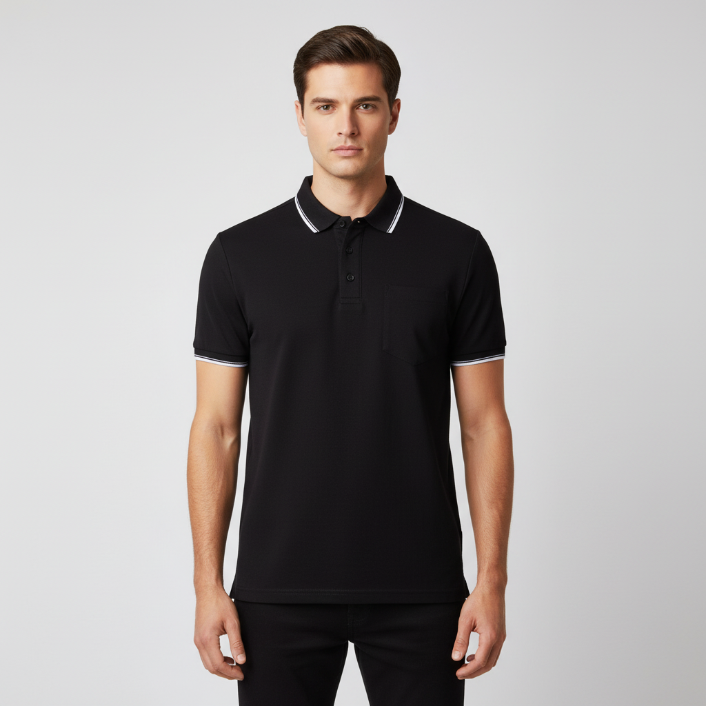 Men Polo With Pocket