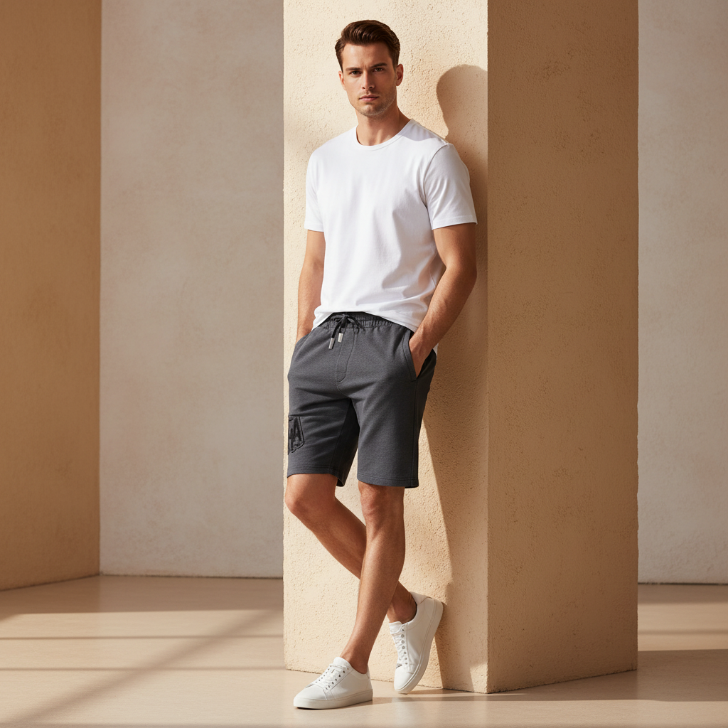 Men Jogging Short Slim Fit