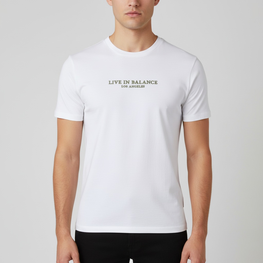 تيشيرت برقبة دائرية رجالي