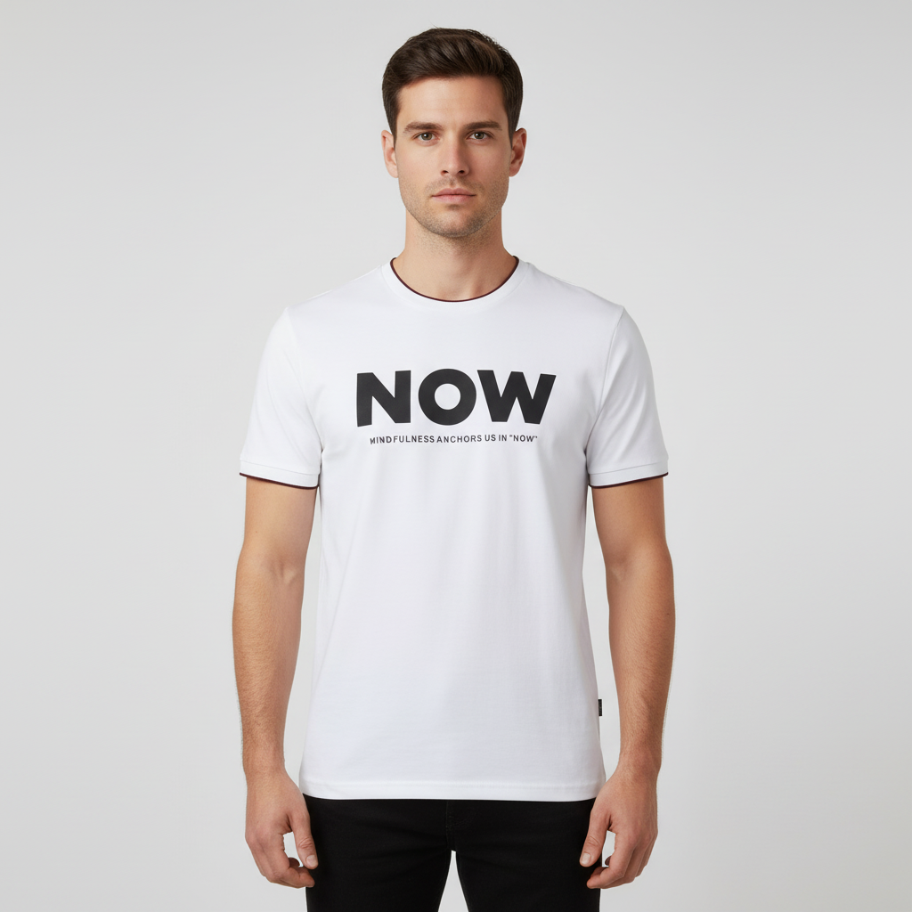 Men T-Shirt Round Neck