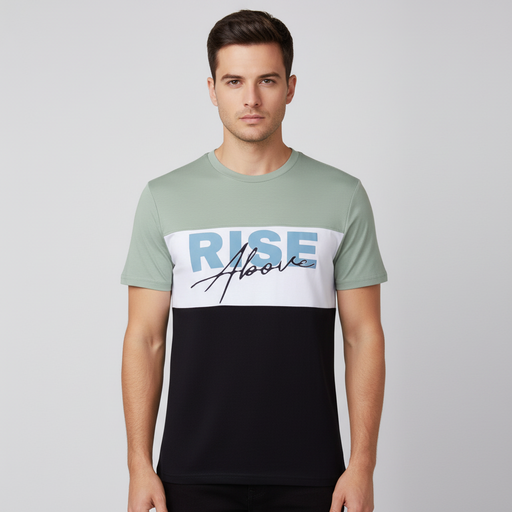 Men T-Shirt Round Neck