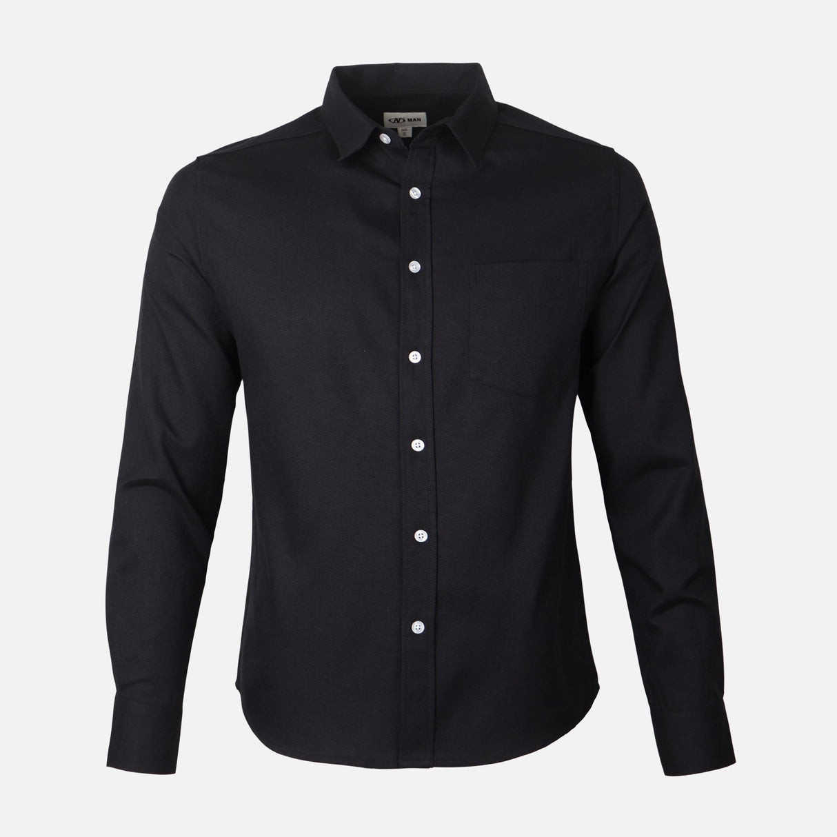 Men Long Sleeve Oxford Shirt
