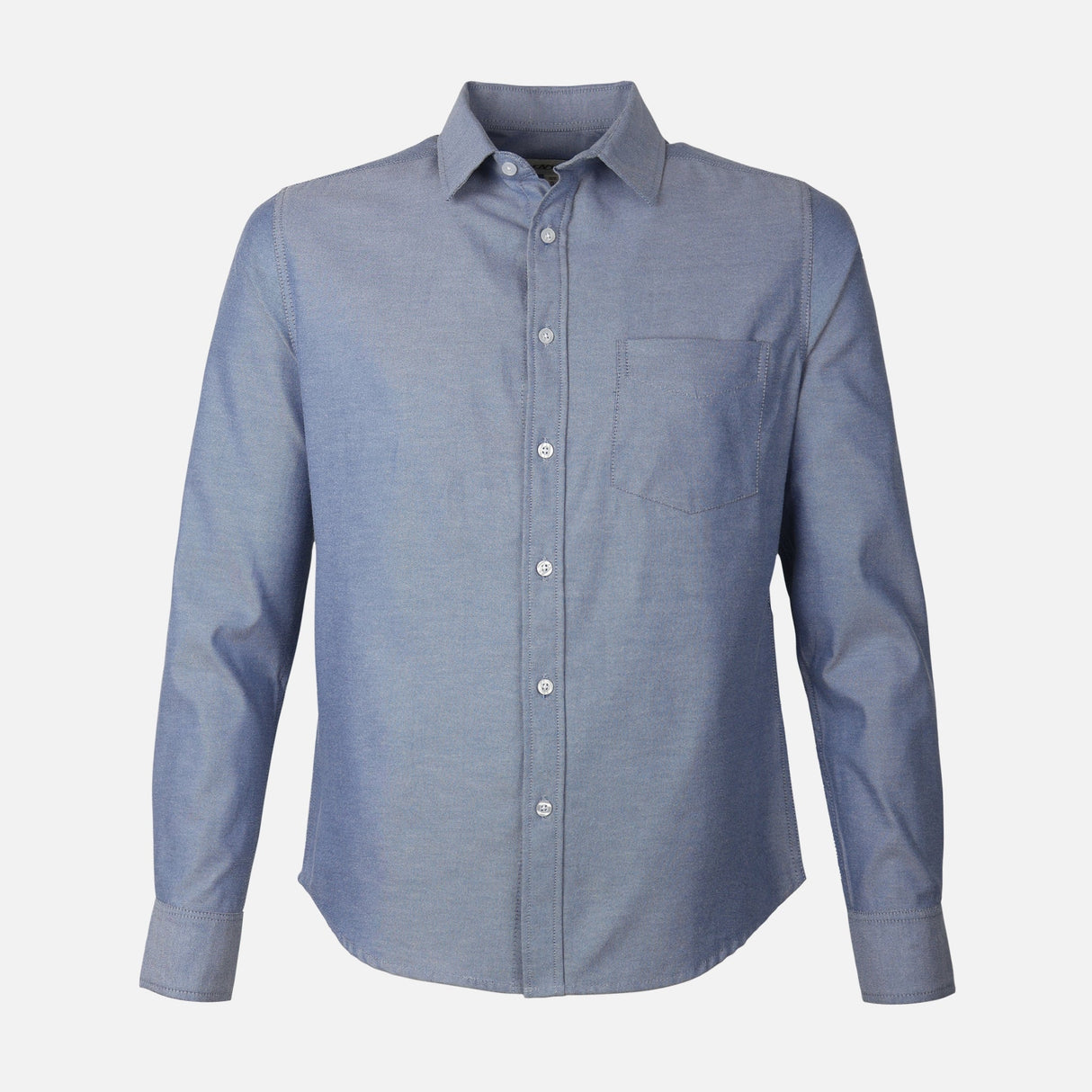 Men Long Sleeve Oxford Shirt