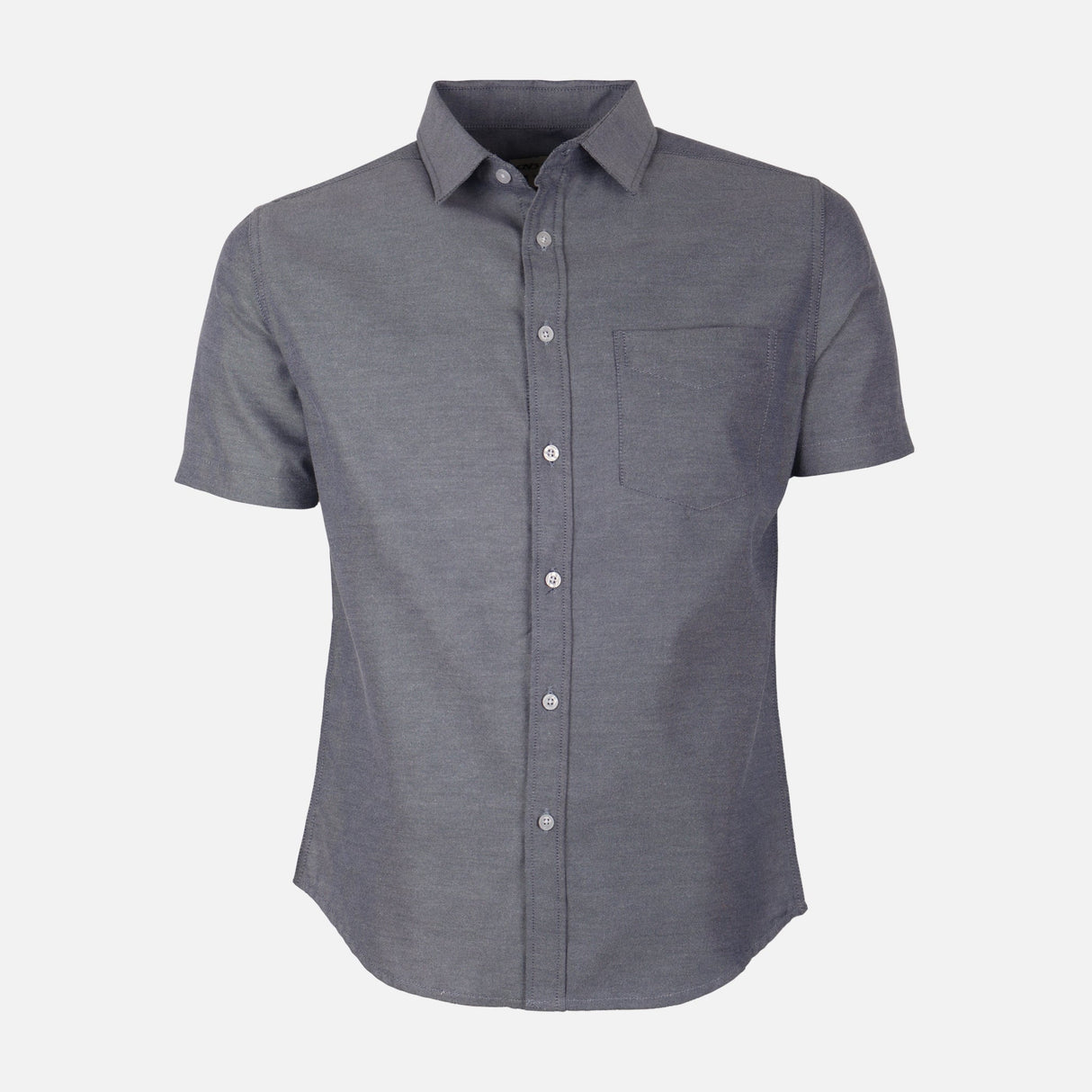 Men Basic Oxford Short Sleeve Shirt