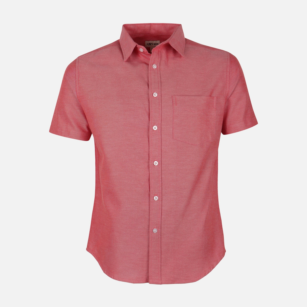 Men Basic Oxford Short Sleeve Shirt