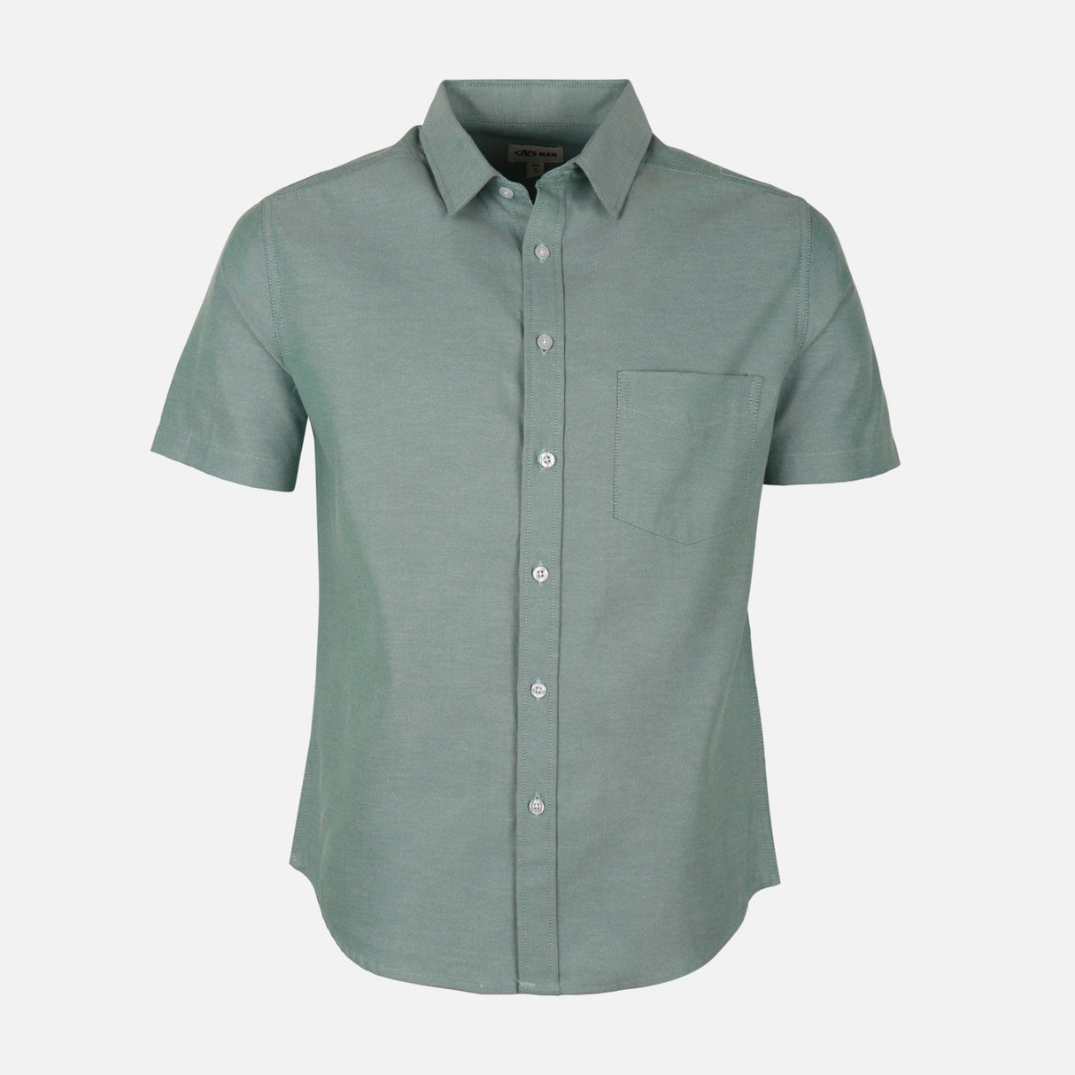 Men Basic Oxford Short Sleeve Shirt