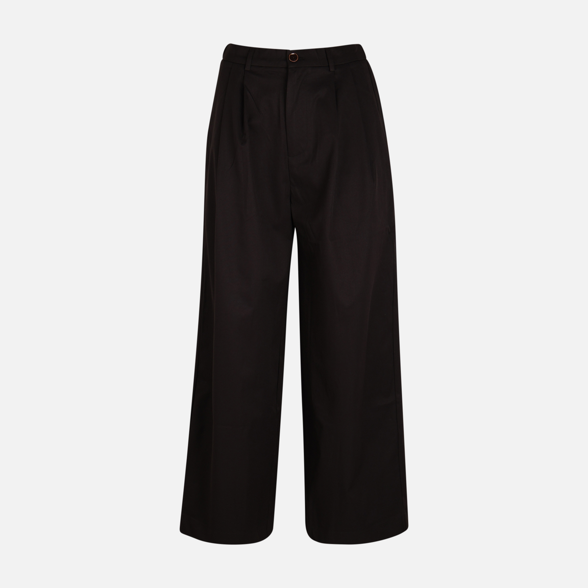 Women Wide Leg Pleated Trousers
