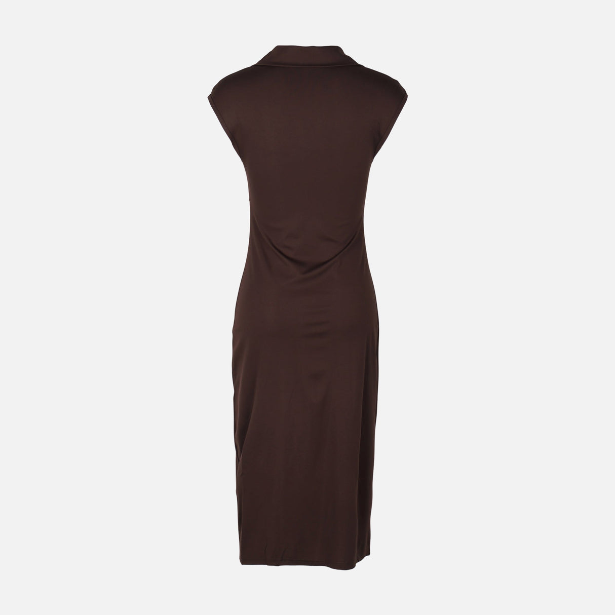 Women Sleeve Less Knitted Maxi Dress