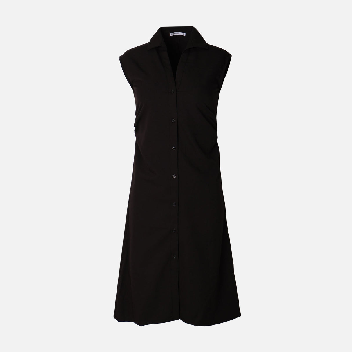 Women Sleeve Less Woven Maxi Dress