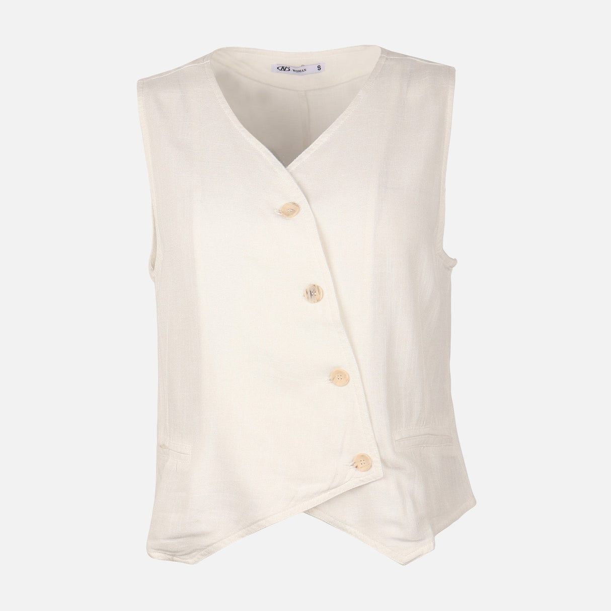 Women Linen Vest
