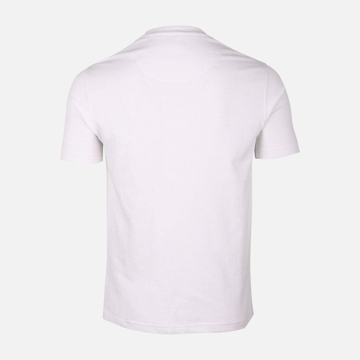 Men Structured Round Neck T-Shirt