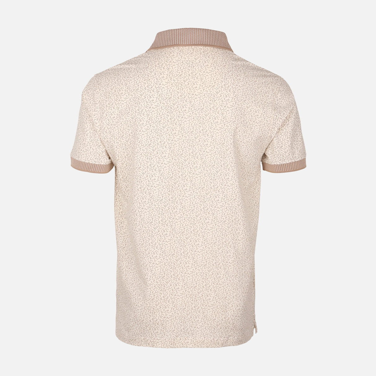 Men All-Over Print Polo T-Shirt Short Sleeve