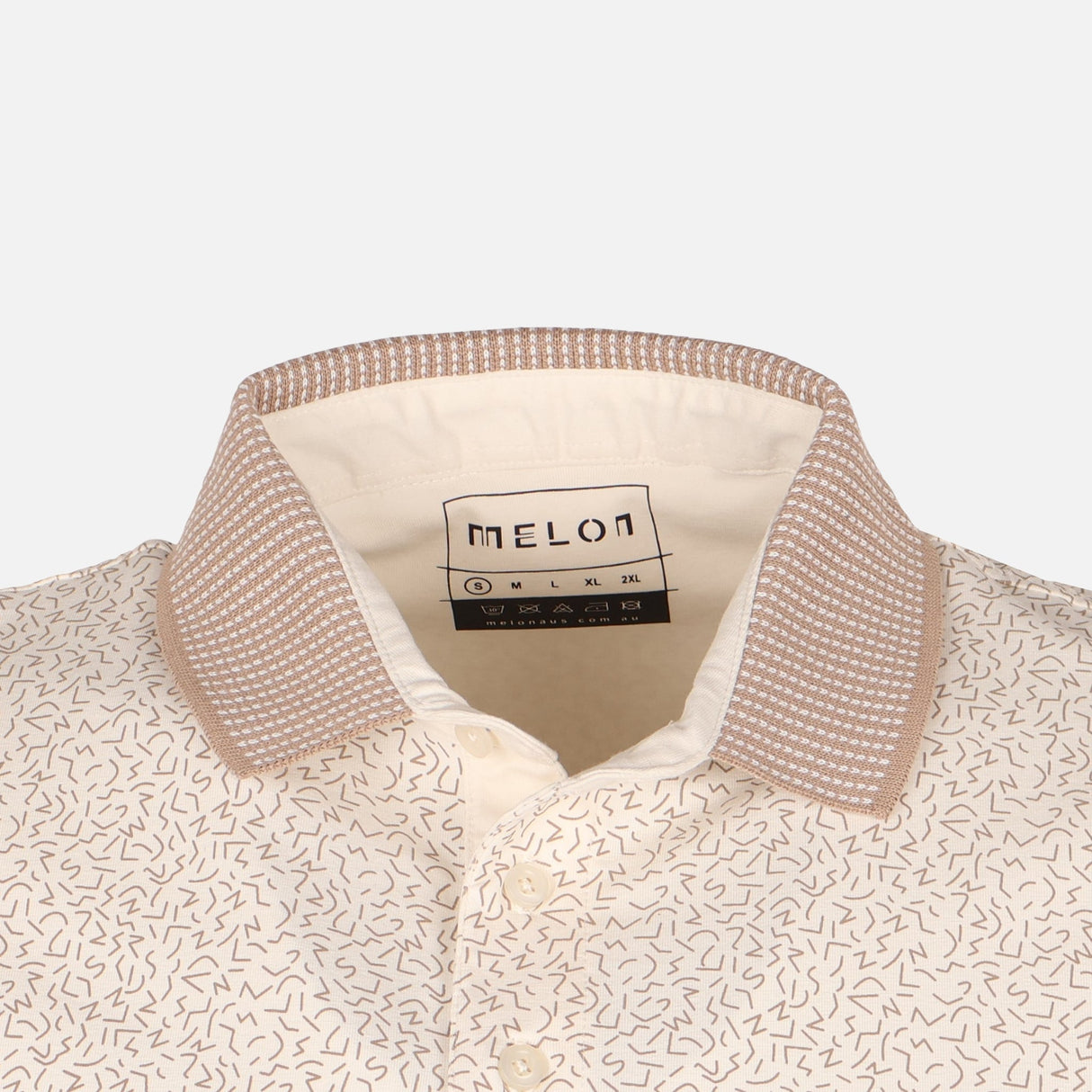 Men All-Over Print Polo T-Shirt Short Sleeve