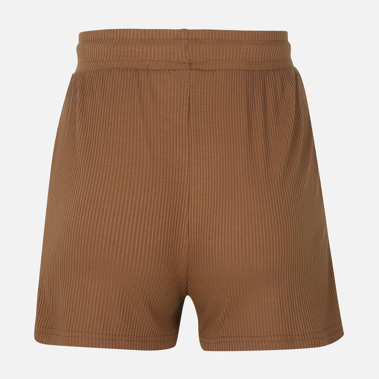 Women Basic Rib Short