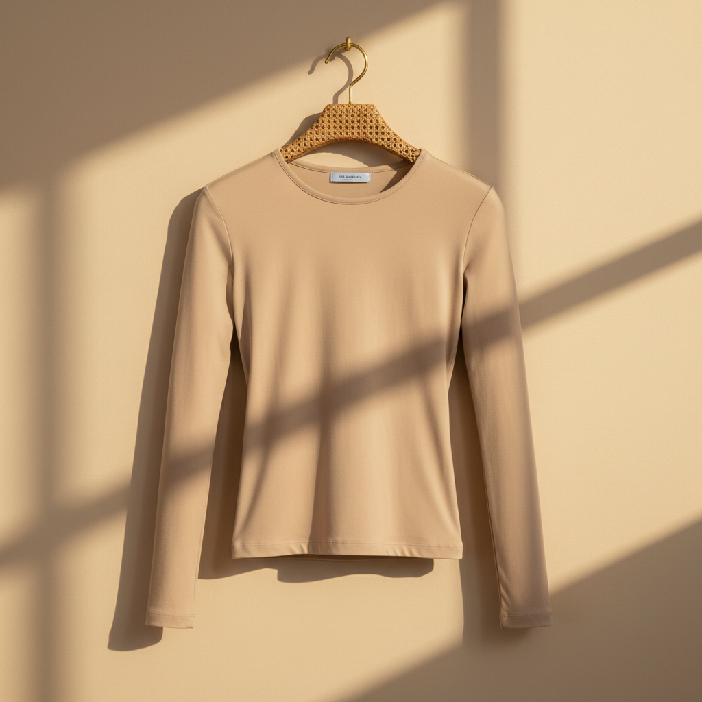 Women Basic Long Sleeve T-shirt