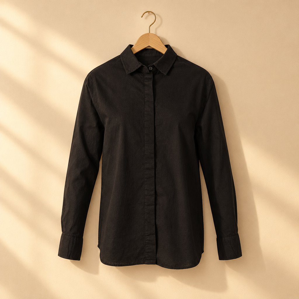 Women Linen Blend Shirt
