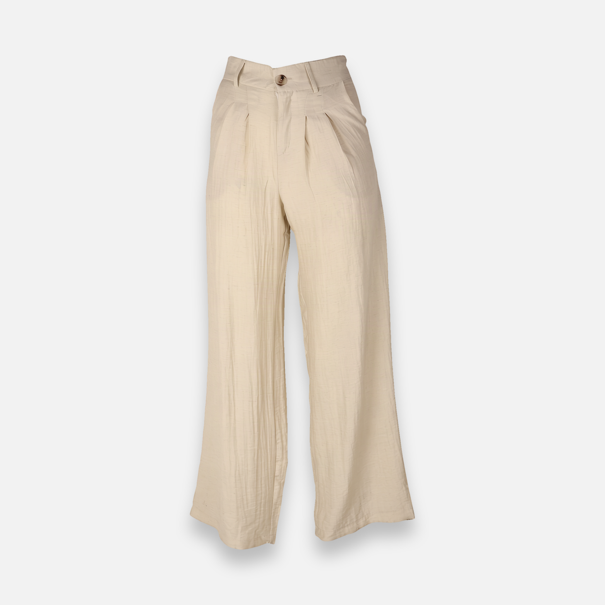 Women Linen Blend Trouser