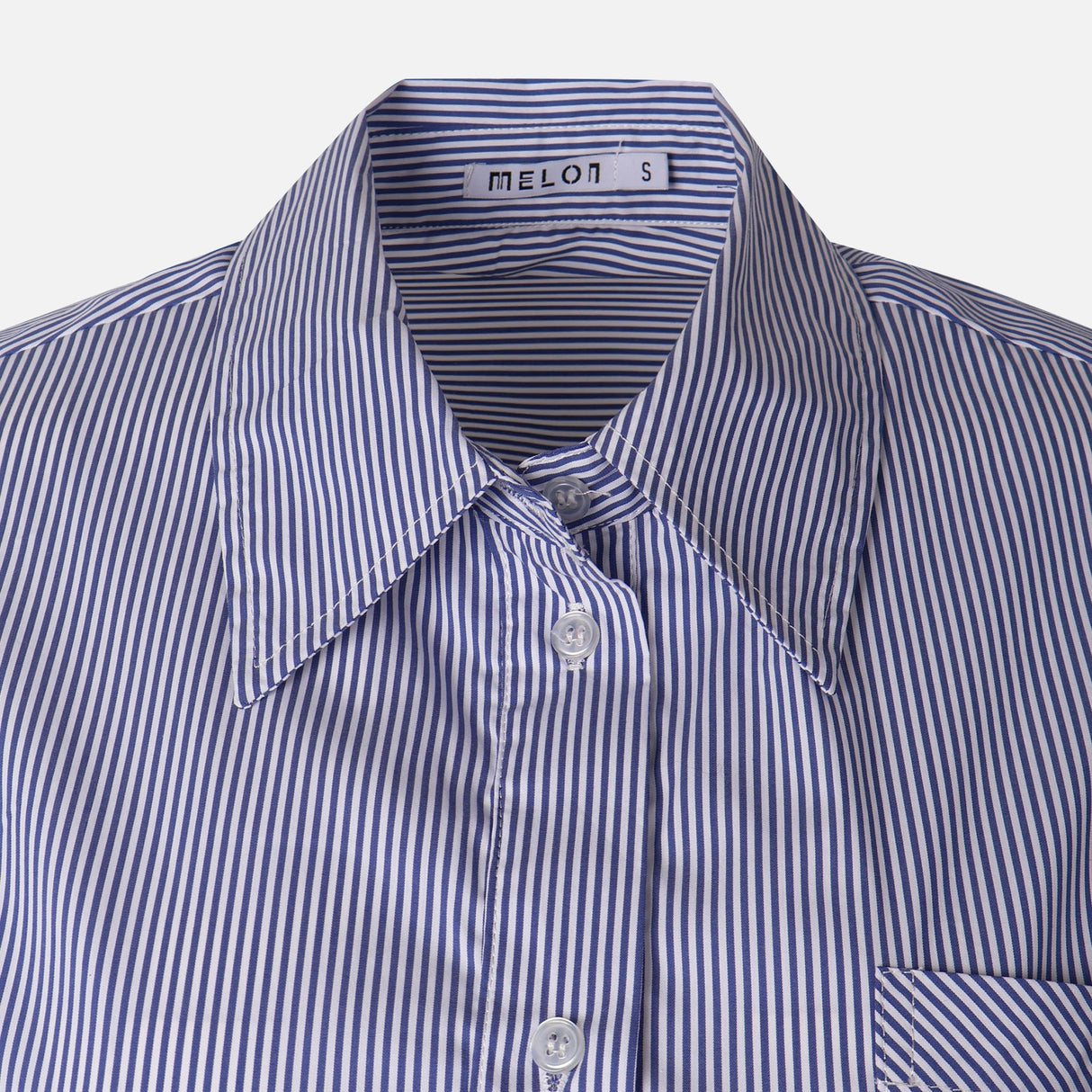 Women Striped Buttoned Tunic