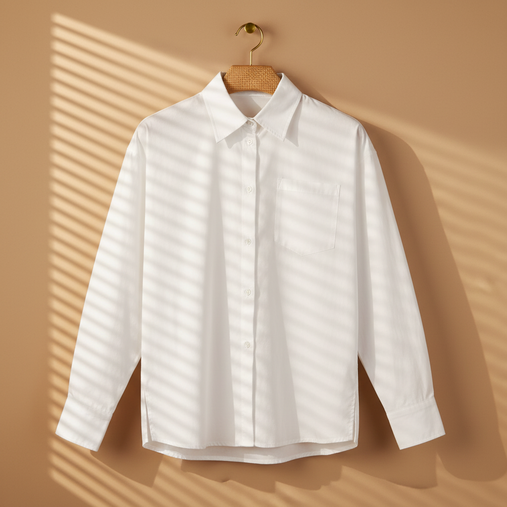 Women Poplin Oversized Butterfly Shirt