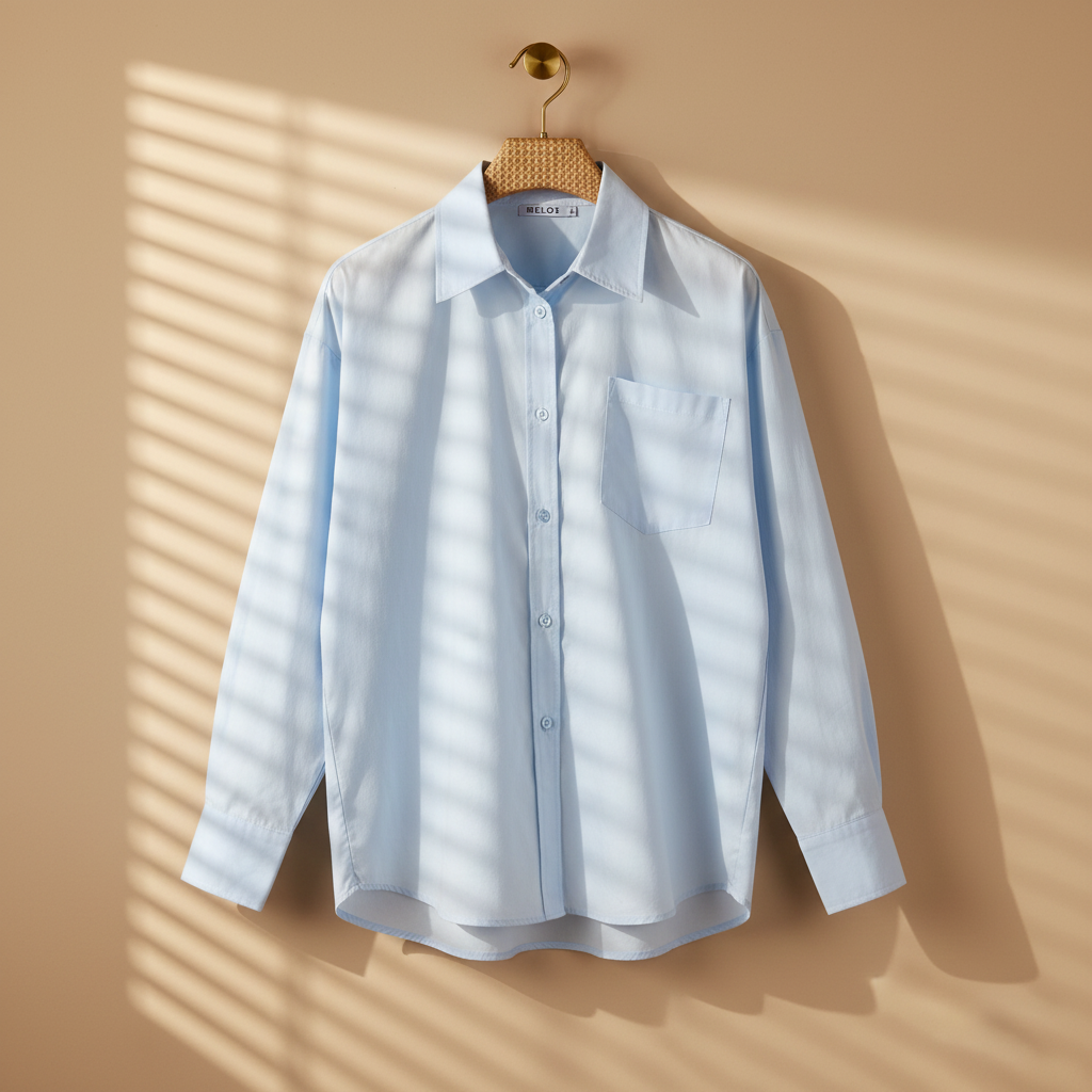 Women Poplin Oversized Butterfly Shirt