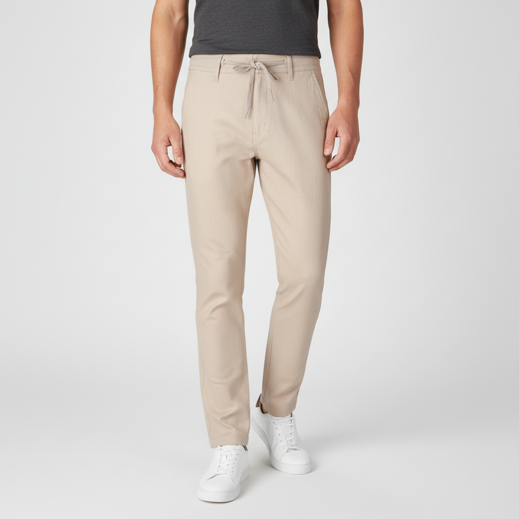 Men Drawstring Trouser