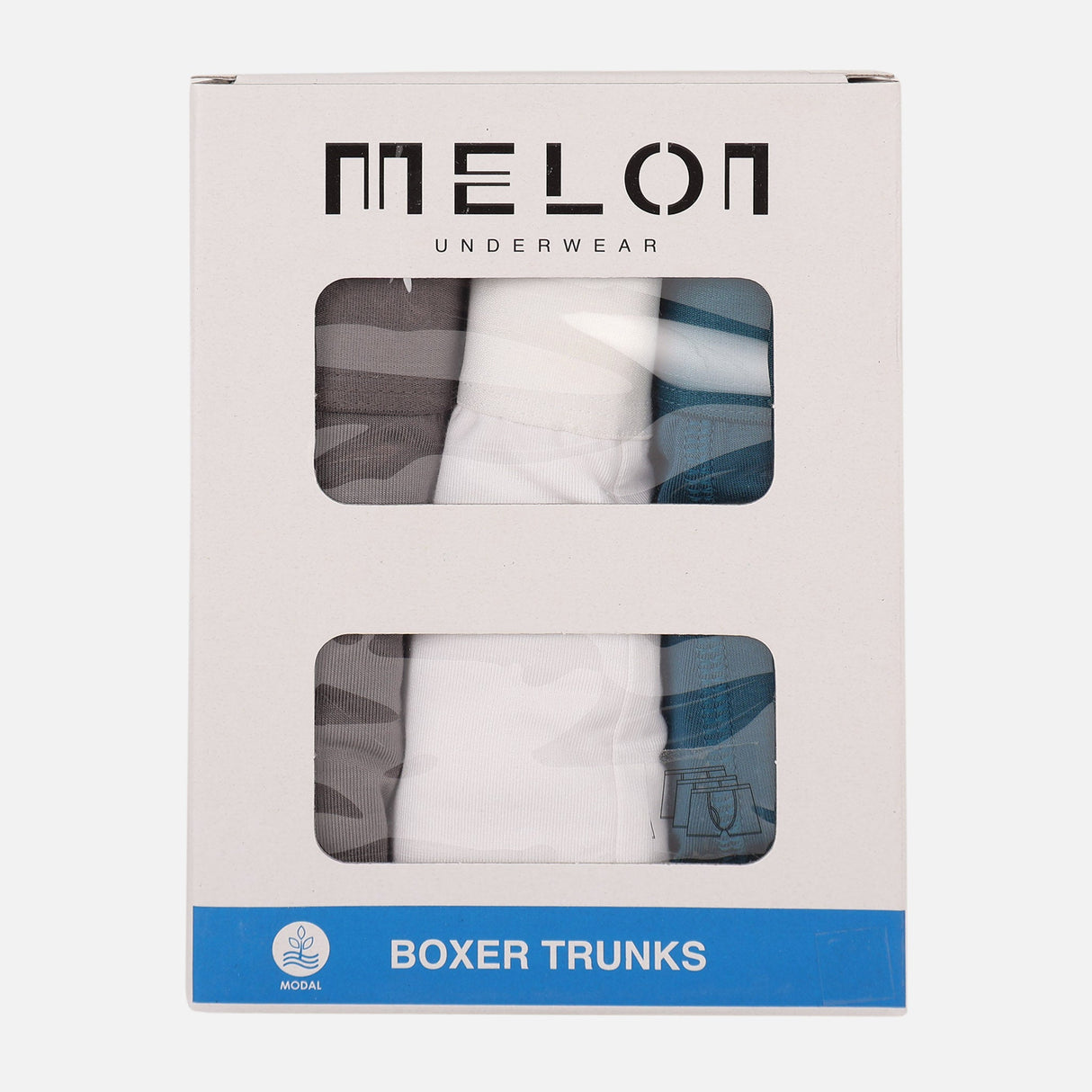 Men Modal Boxer Trunks – 3 Pack Underwear
