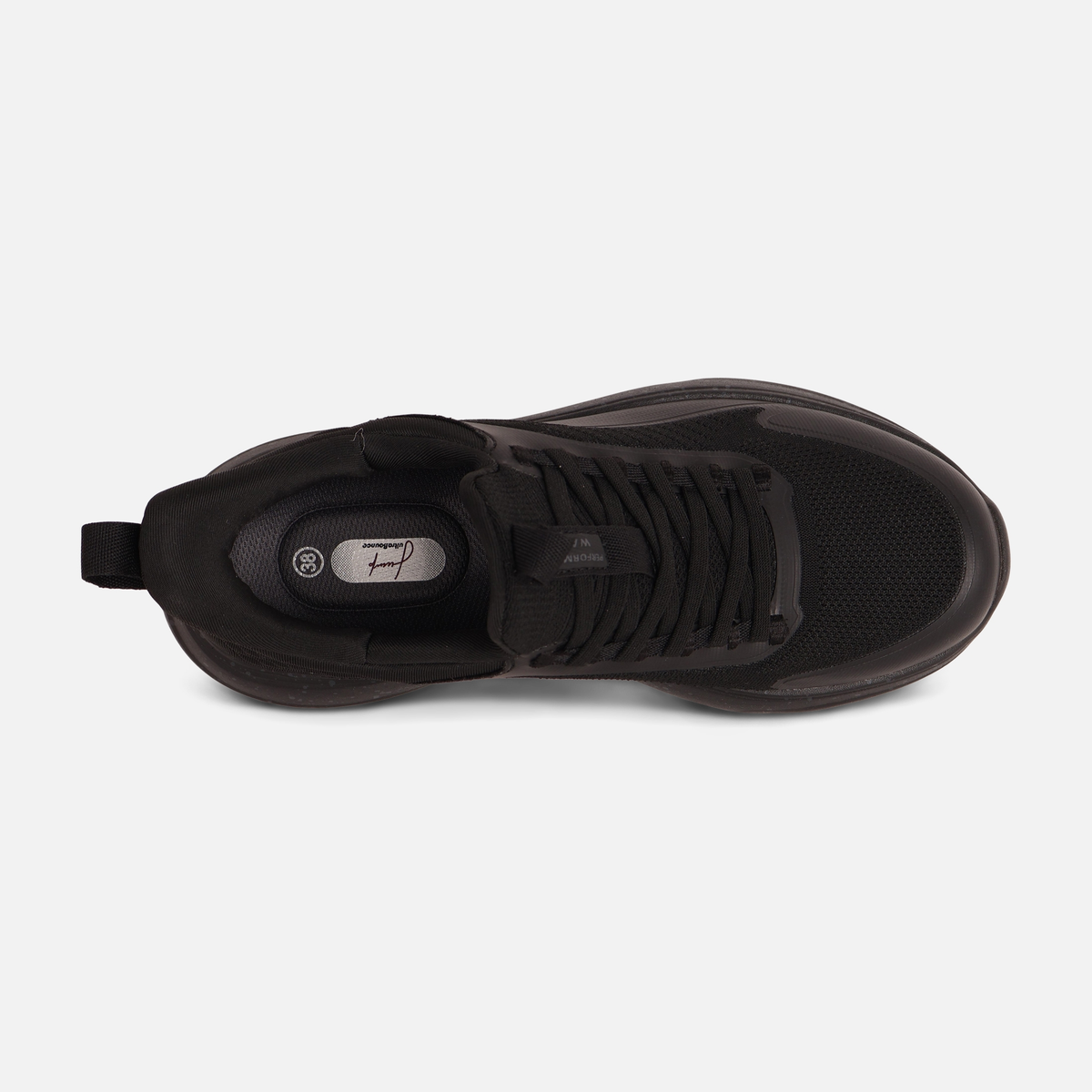 Women Knit Lace-Up Sports Shoes