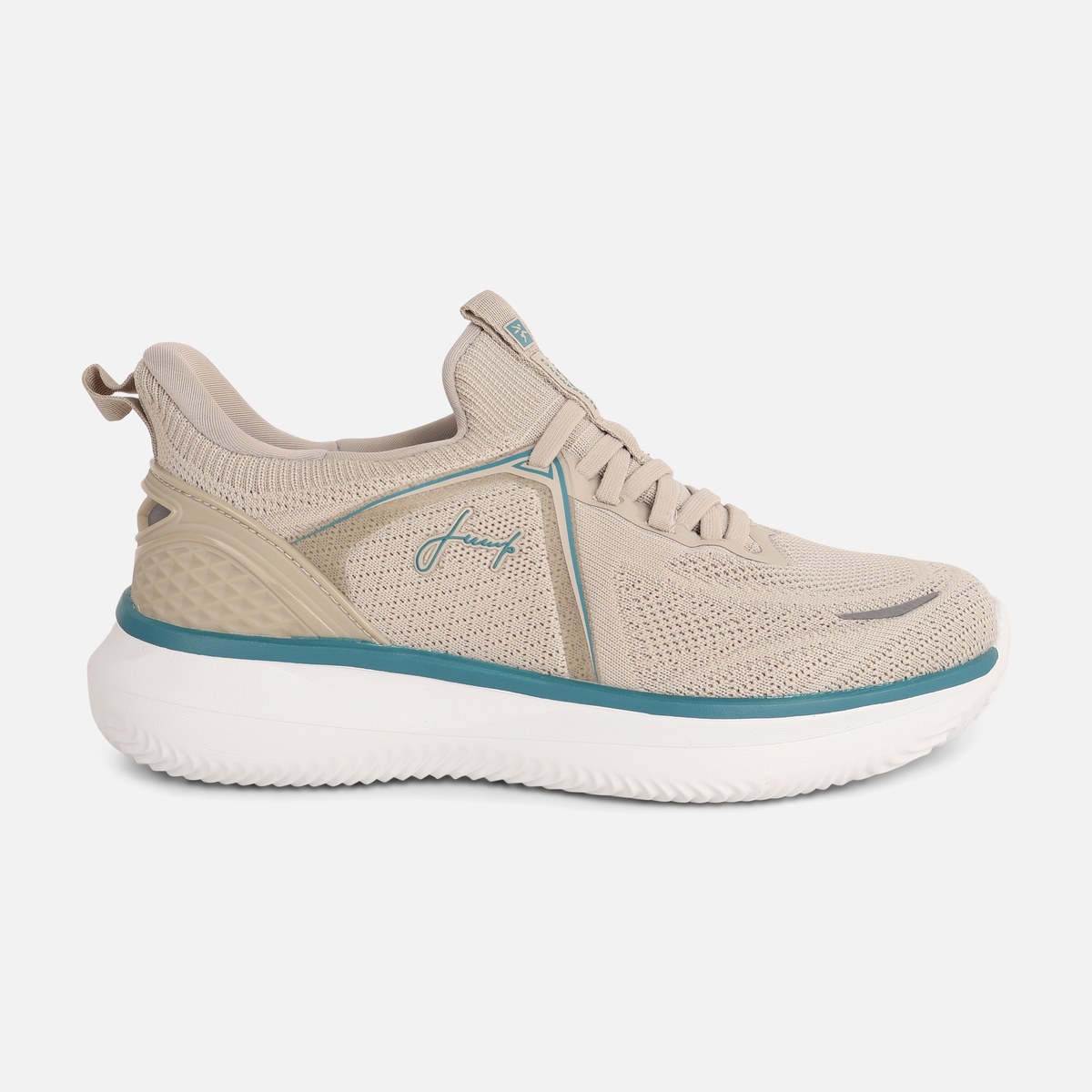 Women Knit Lace-Up Sports Shoes