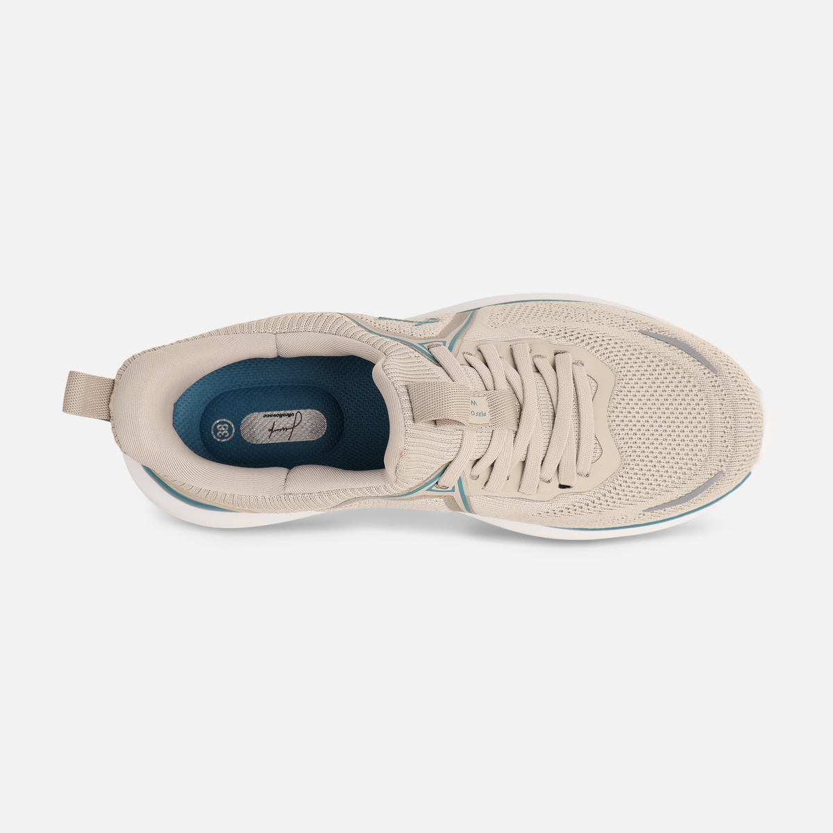Women Knit Lace-Up Sports Shoes