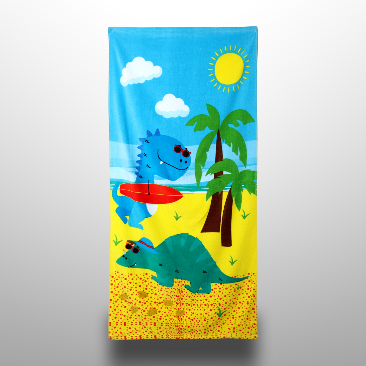 Printed Cotton Poncho Towel