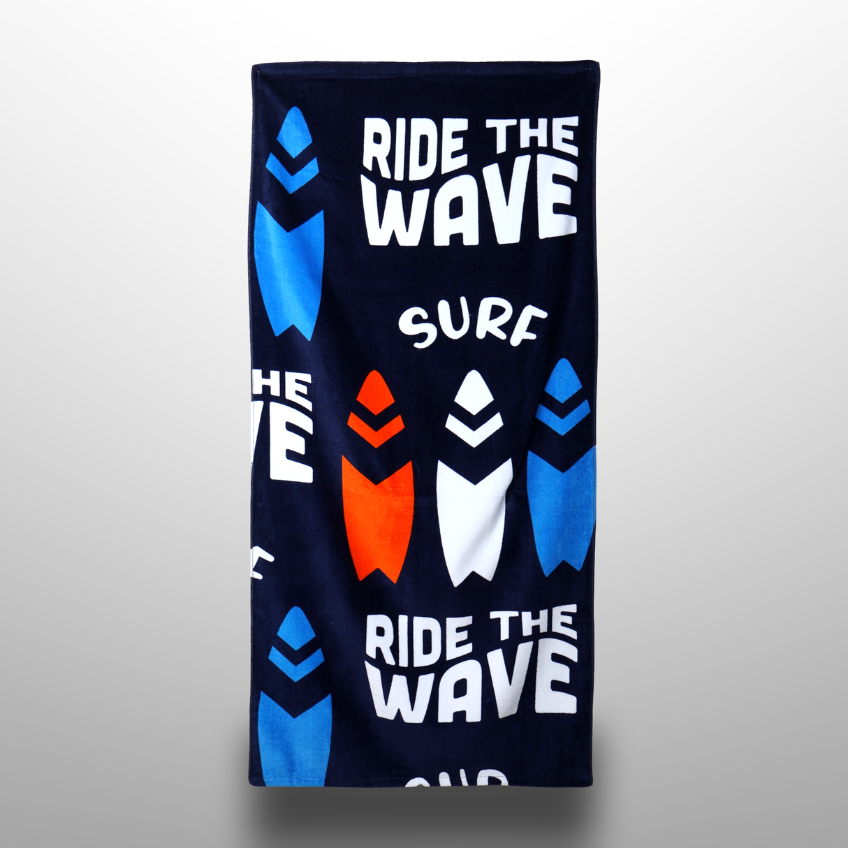 Printed Cotton Poncho Towel