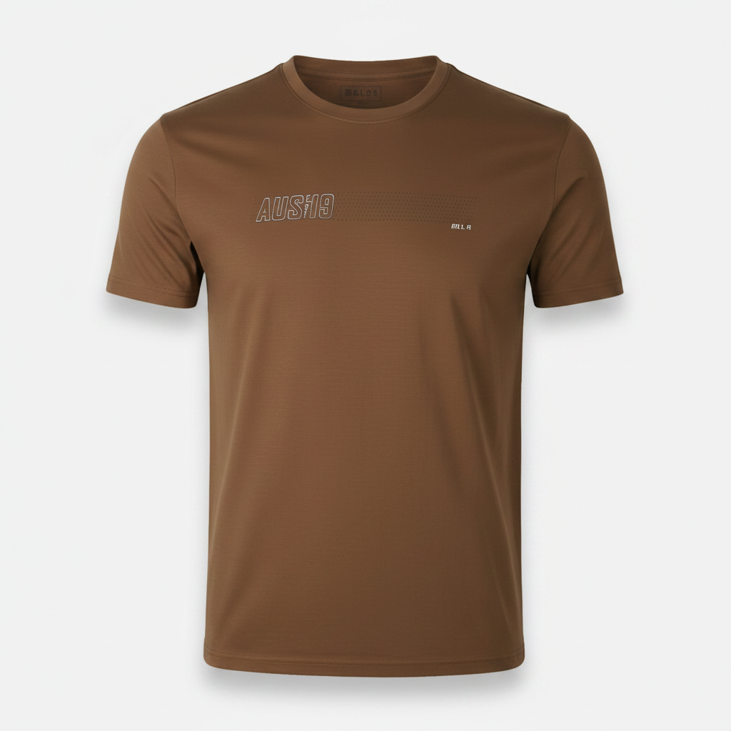Men Round Neck Short Sleeve T-Shirt