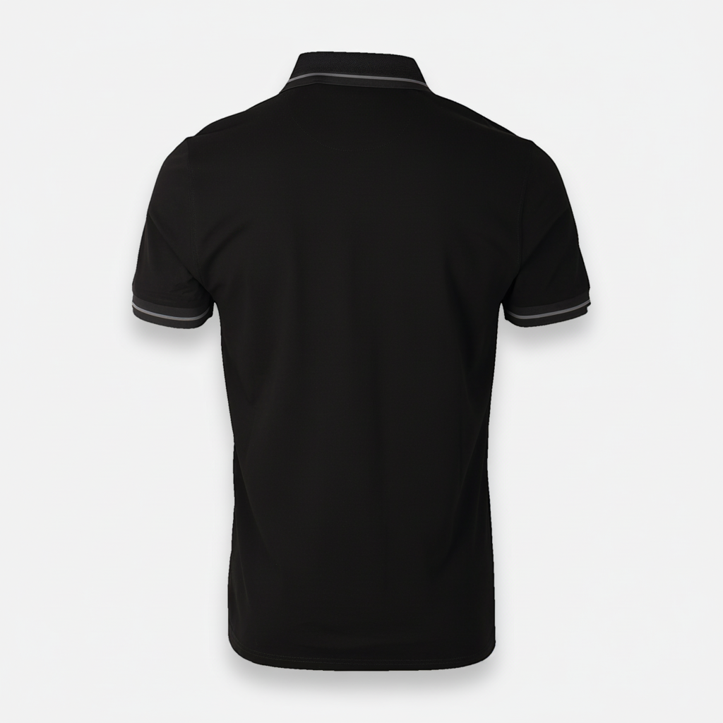 Men Pique Polo T-Shirt Short Sleeve
