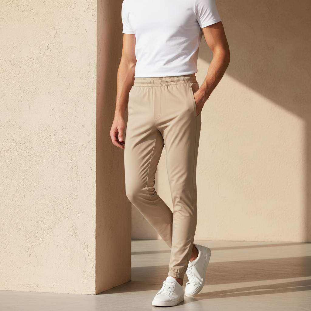 Men Slim Fit Jogging Pants